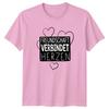 Freundschaft Verbindet Herzen TShirt GerUnisex Sayings Gift For Him And Her