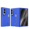 360 Metal Bracket Holder Leather Case for Samsung Galaxy Z Fold 8 Wide 5G Screen Protector Film Magnetic Hinge Protection Cover