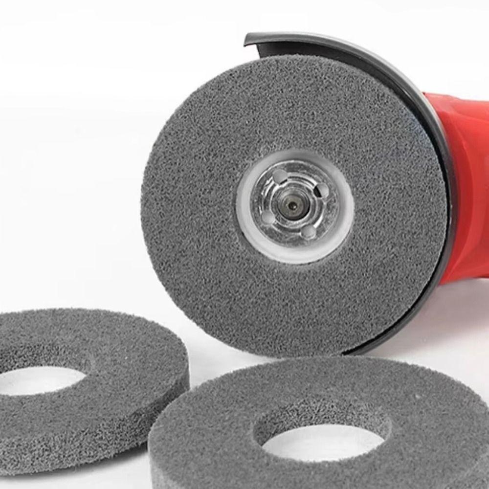 10pcs Wear-resistant Fiber Polishing Wheel Efficient Grinding Wheel Abrasive Sanding Disc  Metal