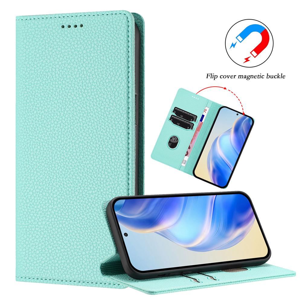 Rfid Blocking Leather Phone Case For Funda Xiaomi 15T 15T Pro 25069PTEBG 2506BPN68G Magnetic Wallet Flip Card Slot Cover