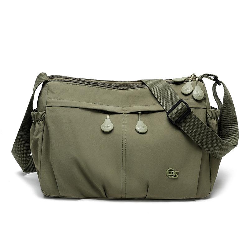 Women Crossbody Bag Nylon Hobo Bag Lightweight Sports Large Capacity Shoulder Bag Mother Bag