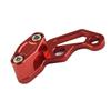 Upgrade Your Motorcycle's Brake Line Protection with Fashionable Anodized Clamp