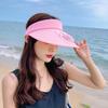 Fan Hat 3 Speed Adjustable Fan Angle Outdoor Hat Rechargeable Small Fan Large Brim Hollow Top Hat Anti-UV Travel Hat