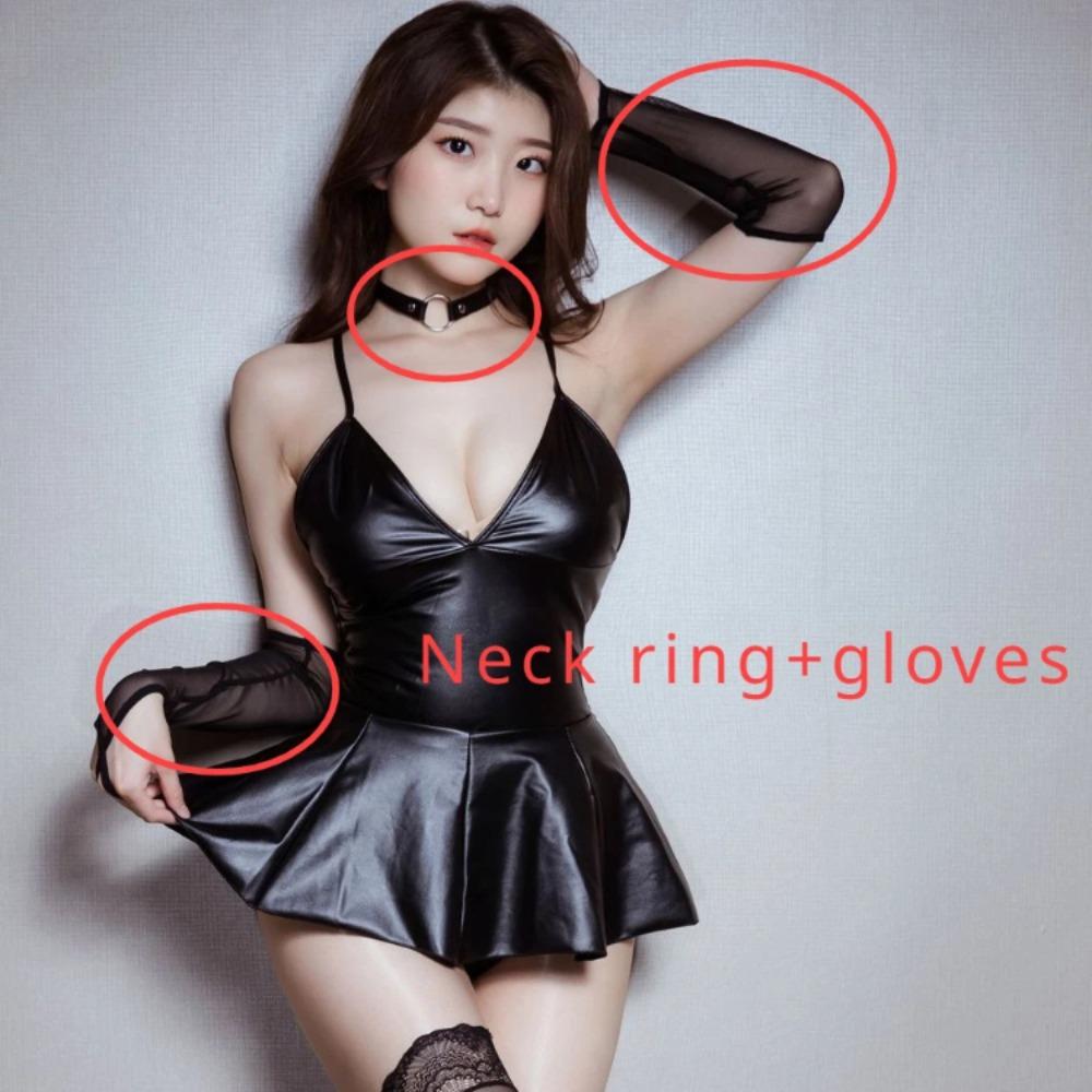 Сексуальные Женщины Непослушное Белье Бэбидолл Нижнее Белье Платье из ПУ кожи Эротические Секс Костюмы Эротическое Платье Секс Одежда Клубная Одежда для Танцев