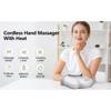 Electric Hand Massager With Heat And Airbag Compression Cordless Portable Glove Massager Unique Fingers Full Wrapped Relax Gift