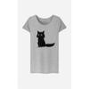 Women's T-shirt - SITTING CAT