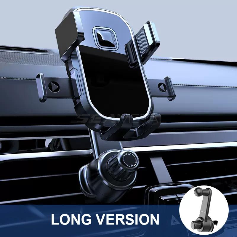 SEAMETAL Car Phone Holder Gravity GPS Support 360 Degree Rotatable Car Air Vent Mount