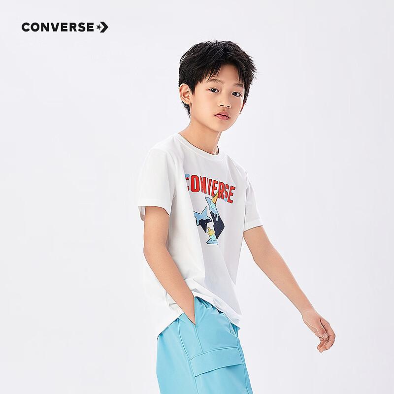 Converse Детская дышащая футболка с коротким рукавом