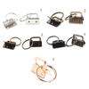 10Pcs 25Mm Key Fob Hardware Split Ring For Wrist Wristlets Cotton Tail Clip