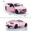 Подарки для девочек серии розового цвета Volkswagen Beetle Bentley McLaren Lamborghini Maserati Benz AMG Nissan GTR Литые игрушечные машинки 1:36 Модель из сплава