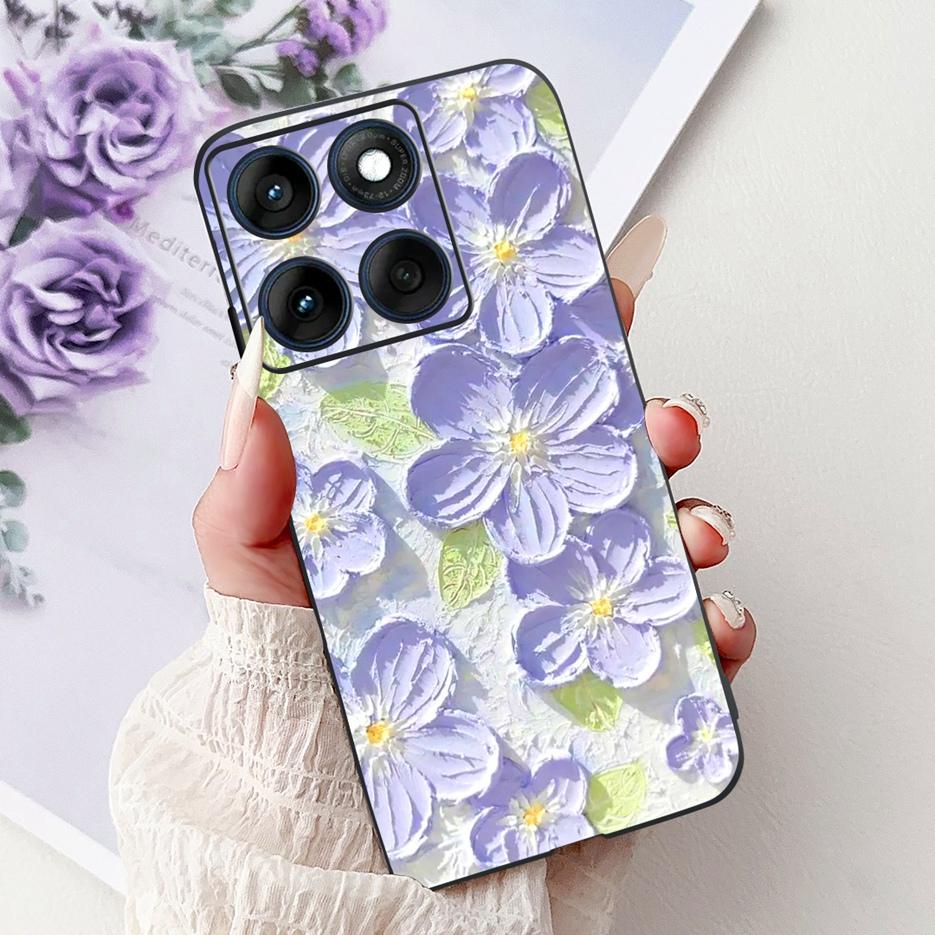 For Motorola Edge 60 Pro Case Luxury Butterfly Painted Cover Soft TPU Phone Case For Motorola Edge 60 Fusion Egde60 Pro 60S Bags