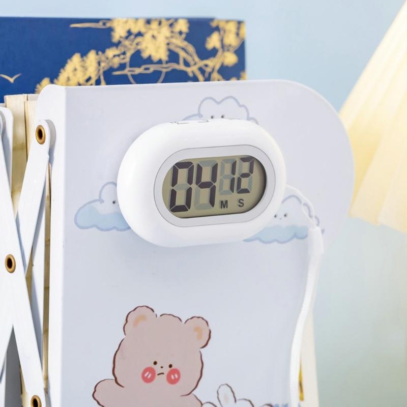 Classroom Timers for Teachers Kids Large Magnetic Digital Timer, Kitchen Timer Loud Alarm Clock with String