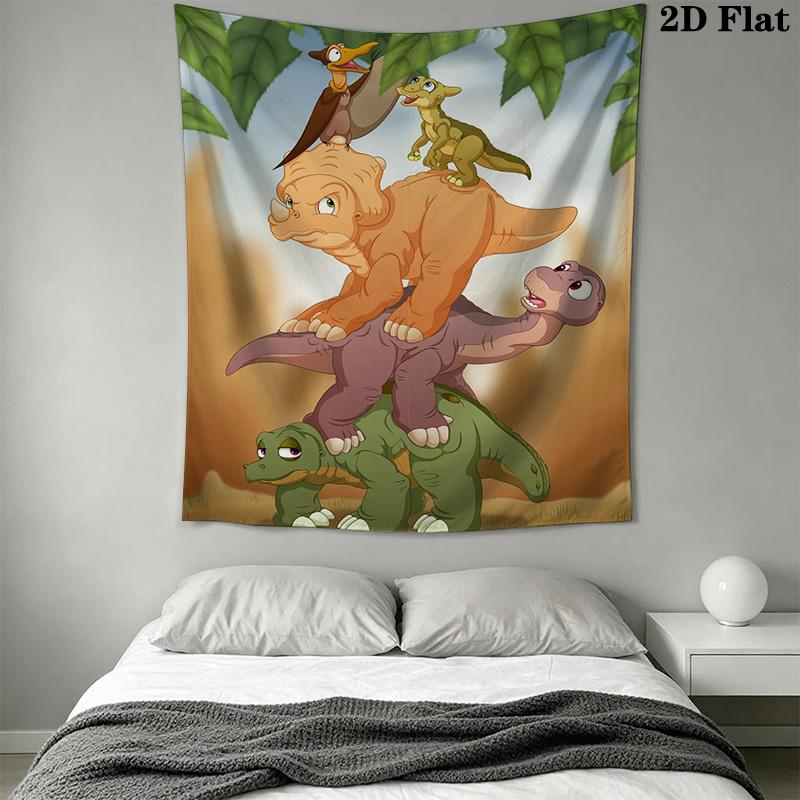 The Land Before Time Pattern Home Decor Tapestry, Wall Hanging, Decorative RV Wall Cloth.SGT0917015