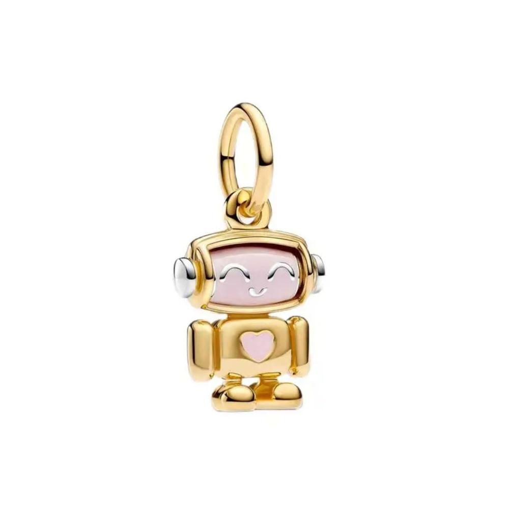 Brand New Copper Metal Plated Gold Tower Sunflower Dangle Charm Bead Component Bead Component Compatible With Authentic Original Accessories Bracelet