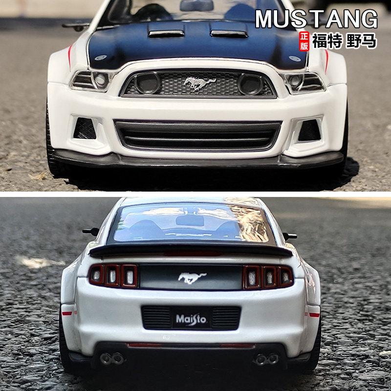 DRZG2 Maisto 1:24 Ford Mustang Street Racer Alloy Car Diecasts & Toy Vehicles Car Model Miniature Scale Model Car Toys For Children
