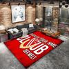 Ballerina Cappuccino Theme Custom Name Carpet Rug For Living Room Bedroom Home Sofa Decoration Kids Play Nonslip Floor Mat