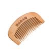 1Pc Natural Peach Wood Comb Close Teeth Anti-Static Head Massage Beard Hair Care
