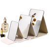 Foldable Portable Vanity Mirror for Dorm, Office, or Home Desktop