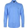Polo SS23 Solid Casual Polo Long Sleeve Shirt Men Shirts Blue 712886746-001