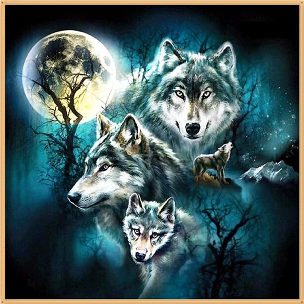 5D DIY Алмазная картина Мультфильм животных Цветок Алмазная вышивка Часть Круглый горный хрусталь Вышивка крестом