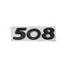 Car Metal Rear Trunk Boot Letters Logo Badge Emblem Decal Sticker For Peugeot 206 207 301 308 307 408 508 Decoration Accessories