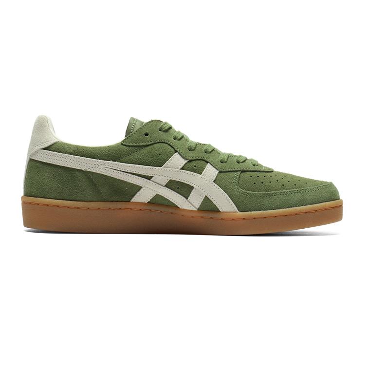 ONITSUKA TIGER Gsm Fashion Comfortable Low-Top Skate Shoes Unisex Sneakers Dark-Green 1183C436-300