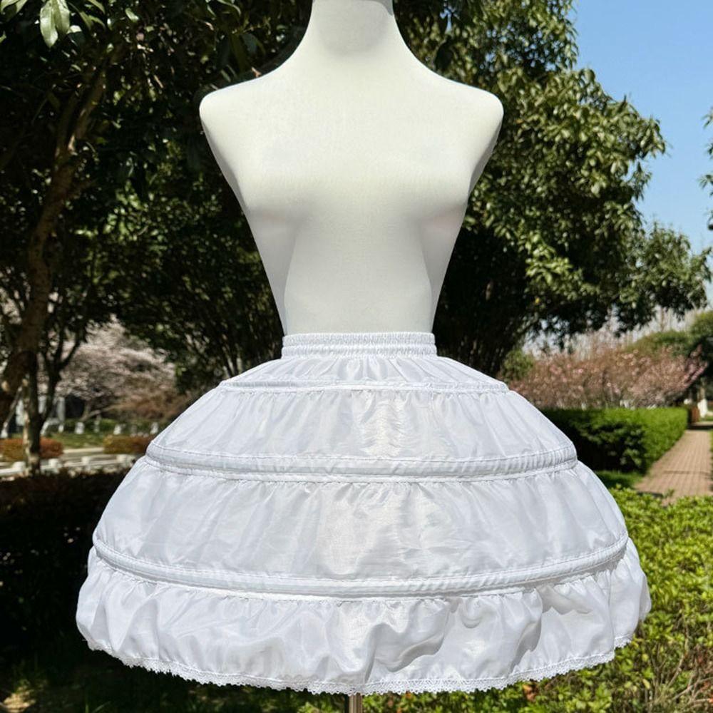 Adjustable Lolita Petticoat Breathable Ball Gown Underskirt Kawaii Cosplay Crinoline Party Dress