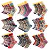 5 Pairs of Winter Warm Ladies Thickened Warm Wool Cashmere Snow Socks Fashionable Casual Merino Wool Socks Ladies