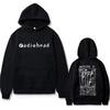Radiohead Rock Band Print Hoodie, Unisex Vintage Gothic Y2K Streetwear Hooded Sweatshirt