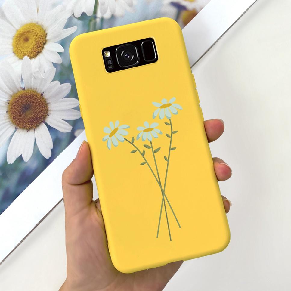 New For Samsung Galaxy S8+ SM-G955F Case Luxury Flower Butterfly Soft Silicone Cover For Samsung S8+ S8Plus S8 Bumper Phone Case