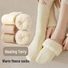 Cozy Women's Thick Terry Socks: Perfect for Autumn & Winter, No-Pilling Floor Confinement.