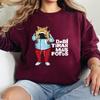 Cartoon Frog DTMF Printing Sweatshirt Debi Tirar Mas Fotos Shirt Funny Frog Pullover Unisex Long Sleeve Sweatshirts Latina Gift