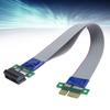 Удлинительный кабель PCIE 1X Riser Card Extender DoubleSpeed Male-Female Адаптер Ленточный EP051
