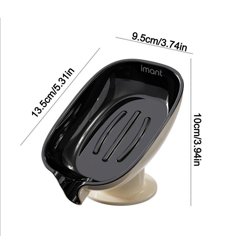 Пластиковая присоска мыльница со сливом воды многофункциональная сливная мыльница кухонный контейнер для губки принадлежности для ванной комнаты