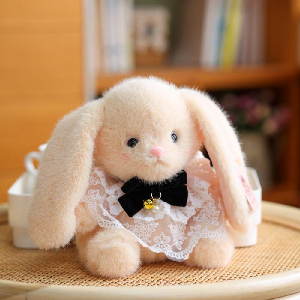 Soft Big Ear Bunny Plush Doll Wear Sweater Rabbit Plush Toy Stuffed Animals Rabbit Toy Home Decor