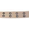 For Women Metal Buckle Korean Waist Strap Man Waistband Double Grommet Hole Canvas Waist Belt