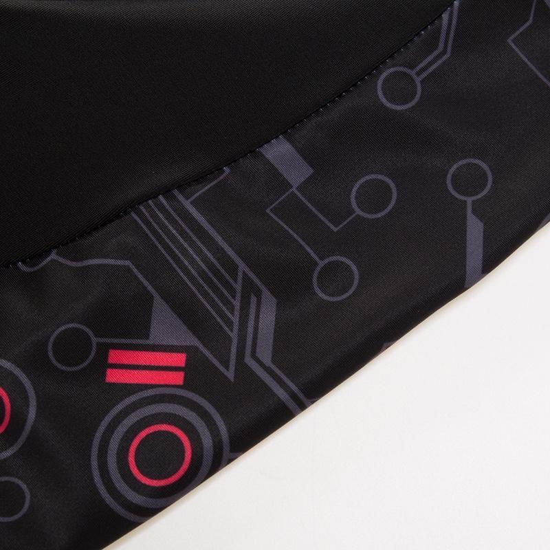 Трикотажные изделия для езды на велосипеде, комплект одежды для велоспорта, мужской/женский черный нагрудник с длинными рукавами, брюки, костюм для велосипедной одежды