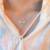 QQs Kpop Фея Циркон Крылья Сердце Кристалл Кулон Ожерелье для Женщин Сердце Ключицы Цепи Колье Мода Y2K Egirl Эмо Ювелирные Изделия Подарки
