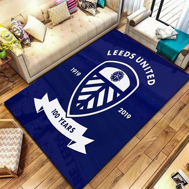 Leeds United Carpet Rug for Living Room Bedroom Home Sofa Decoration,Kids play Non-slip Floor Mat