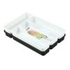 2pcs Cutlery Storage Tray Drawer Tableware Organizer Spoon Fork Storage Container Separation Box Kitchen Silverware Tray
