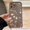 Маленькие свежие цветы для iPhone 16/17 Apple 11/12/13/14/15 Pro Max модный чехол для телефона