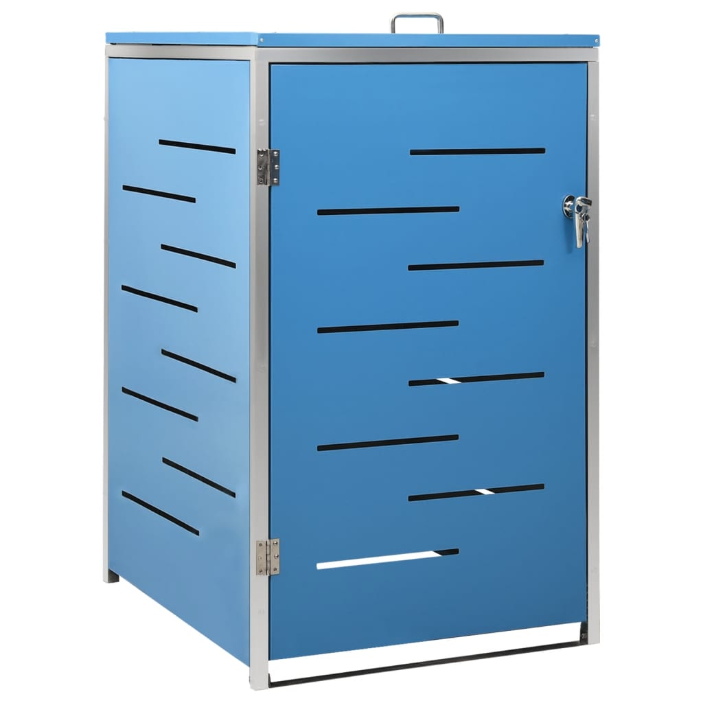 Vidaxl Osłona Na 1 Kosz Na Śmieci, 69X77,5X112,5 Cm, Stal Nierdzewna