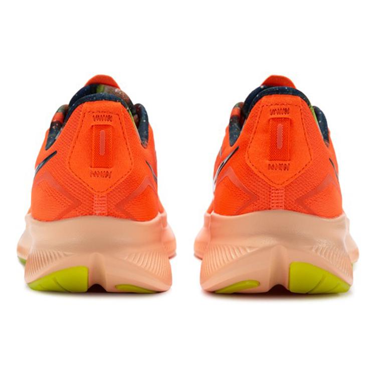 SAUCONY Кроссовки Ride 15 Тканевая амортизация Нескользящая износостойкая Легкие Низкие Беговые Мужские Оранжево-красные S20729-45