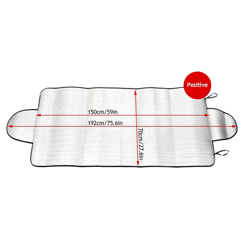Солнцезащитные шторы для окон автомобиля, складной чехол от снега для автомобиля, зимний солнцезащитный козырек для лобового стекла, водонепроницаемый, защита от ультрафиолета, авто