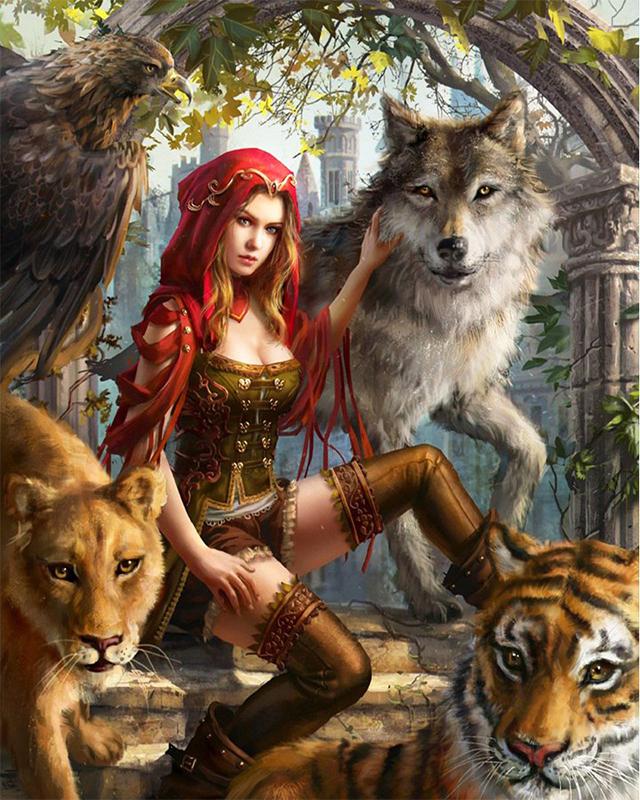 5D алмазная живопись эльфы полная круглая дрель мозаика алмазная вышивка женские животные дракон вышивка крестиком наборы домашний декор домашний декор