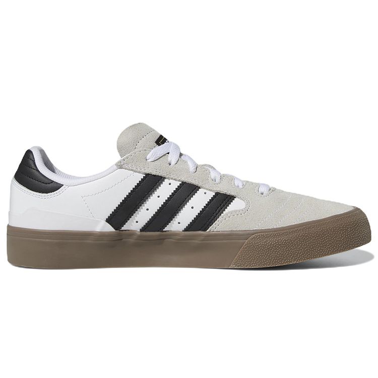 adidas Busenitz Vulc 2 White Gum Мужские кроссовки Cloud-White Core-Black Gold-Metallic GW3190