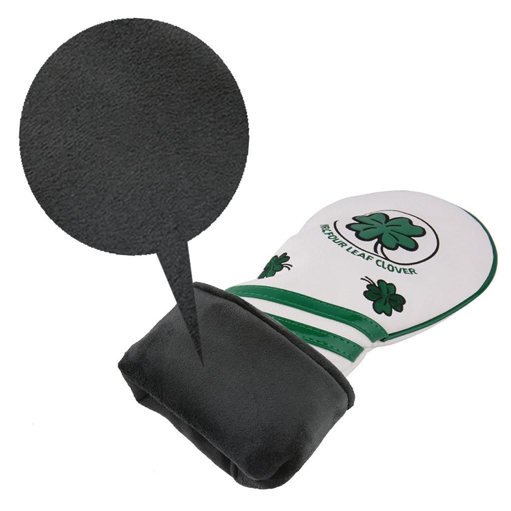 Чехол для гольфа Four-Left Clover, набор из 3 предметов, чехол для драйвера DR, деревянный, FWutility UT, белый, продается по отдельности, набор из 3 предметов, белый (водитель ДР)