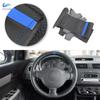Автомобильный чехол на руль с кожаной отделкой черного цвета с синей полосой для Peugeot 207 Expert Partner для Citroen Berlingo Jumpy