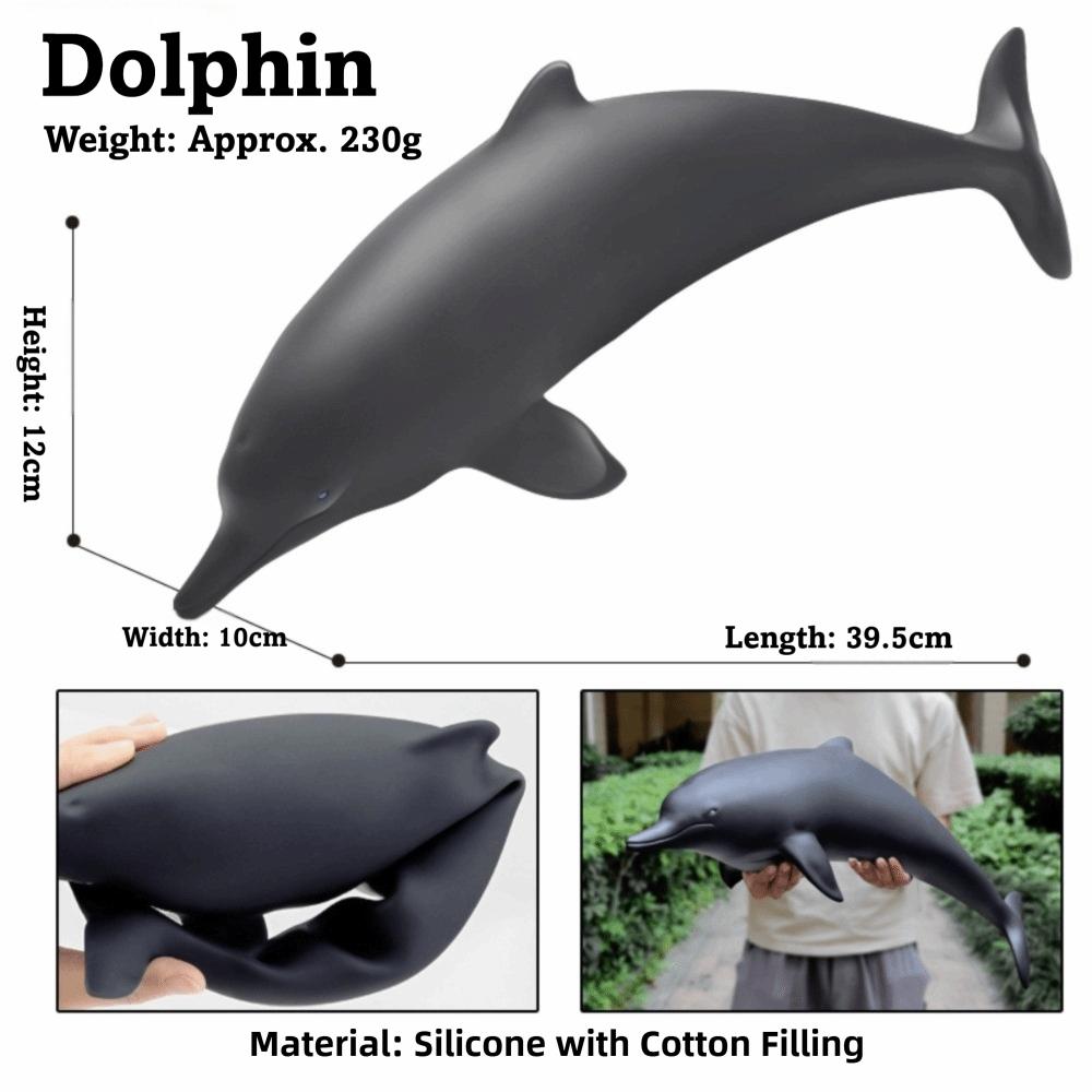 Large Size Ocean Animals Action Figures Great White Shark Model Ocean Animal Simulation