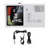 Metronome Tuner Rechargeable LED Display 3 In 1 Digital Tuner Tone Generator for Guzheng Guqin Erhu Pipa White
